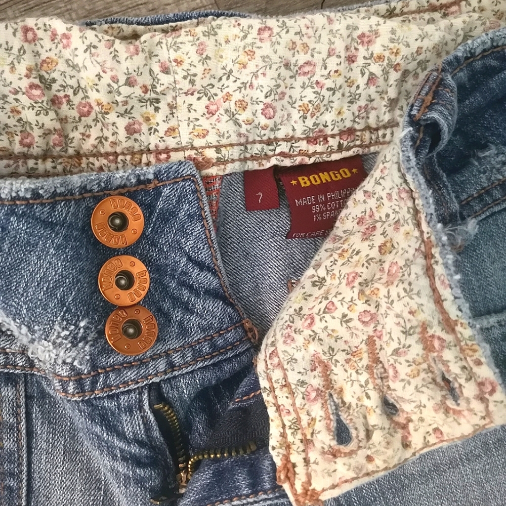 Bongo denim capris